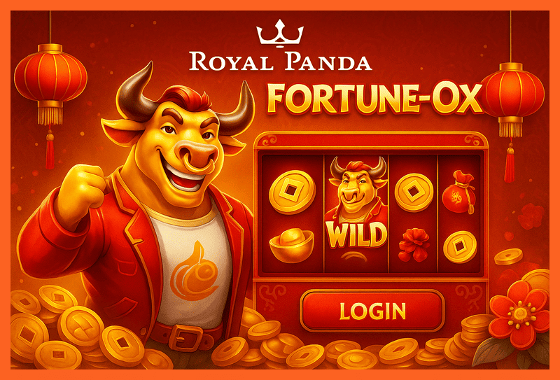 Fortune Ox no ROYALPANDA - Aposte Agora e Reivindique Seus Ganhos