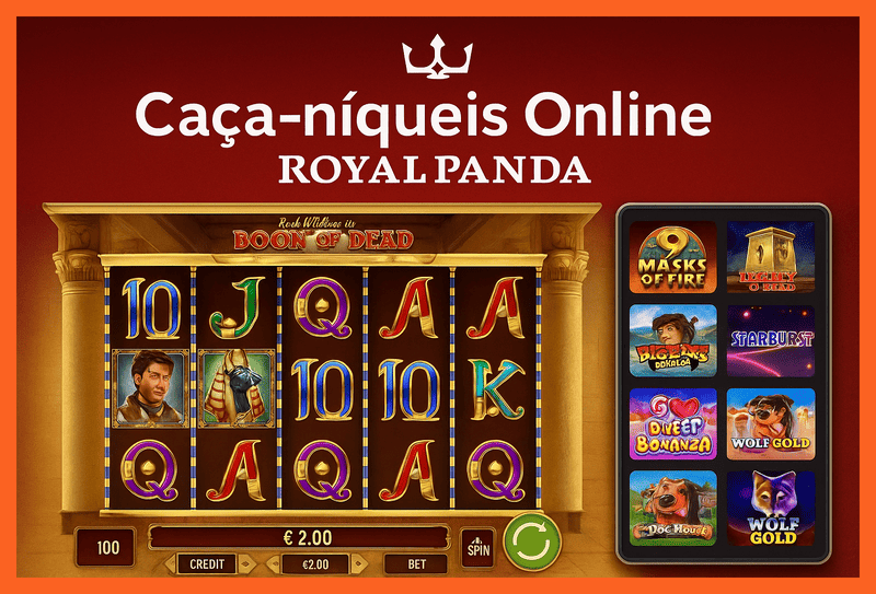 Jogos de Slot no Casino Online ROYALPANDA
