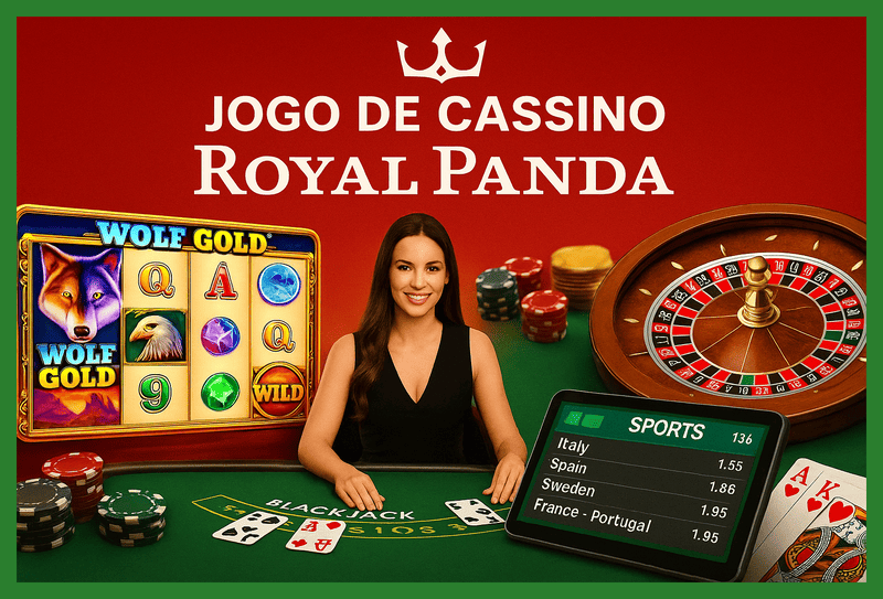Jogos de cassino online ROYALPANDA