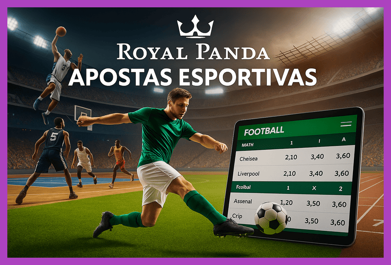 Apostas esportivas no cassino online ROYALPANDA