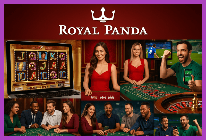 Jogos de cassino online inovadores e emocionantes na ROYALPANDA