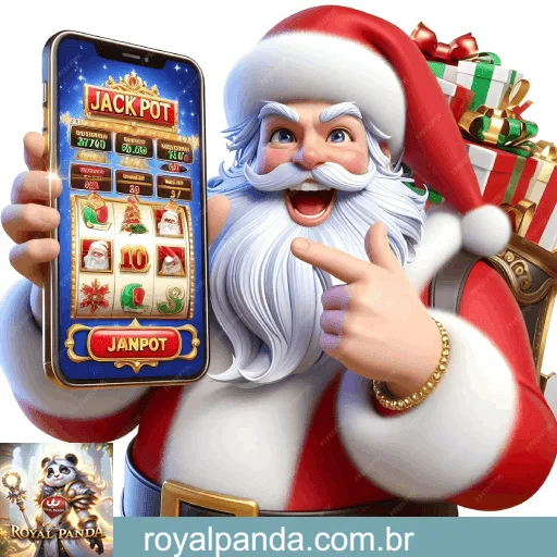 Visual apresentando slots populares da Royalpanda com jackpots progressivos e oportunidades de ganhos altos.