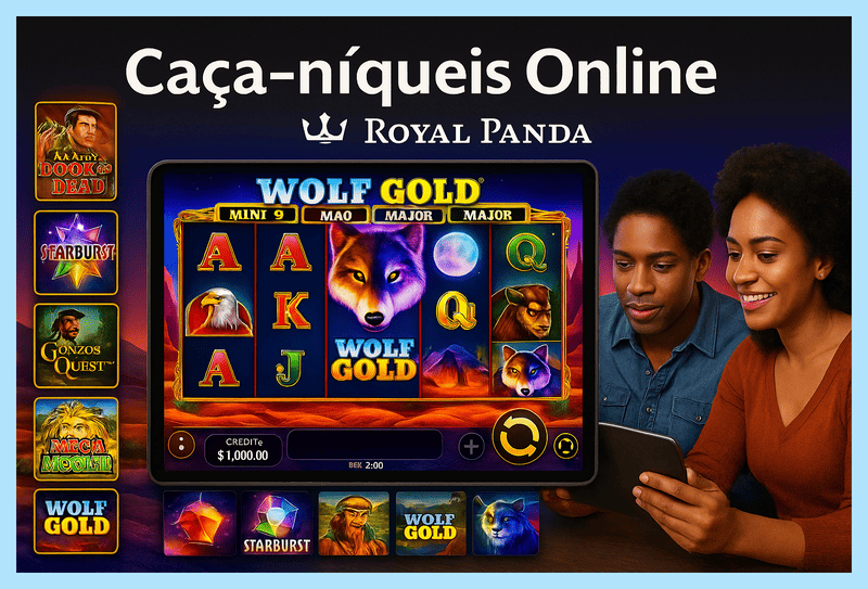 Explore o mundo das slot machines no ROYALPANDA Casino