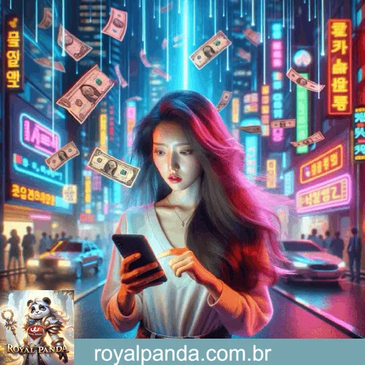 Imagem promovendo o canal oficial da Royalpanda no Telegram